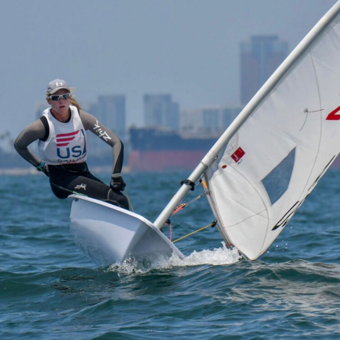 professional sailor hallie schiffman SPT athlete